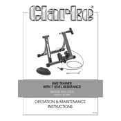 Clarke 4510005 CCTI Bike Trainer 7 Level Resistance manual cover