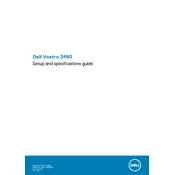 Dell Vostro 3480 Laptop manual cover