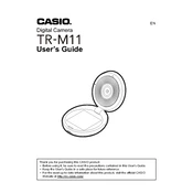 Casio TRM11 Camera manual cover