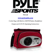 Pyle PSCL28 Cooler Bag manual cover