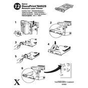 Xerox DocuPrint N4525 Inerface Card Printer manual cover