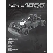 HPI Racing Nitro RS4 3 18SS 12004 Race Kit manual cover