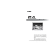 Roland CD-2i manual cover