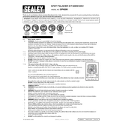 Sealey SPK600 Polisher manual cover