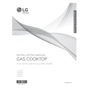 LG LCG3011BD LCG3011BD.BBDELGA Cooktop manual cover