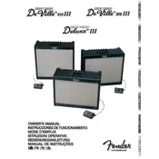 Fender GB Hot Rod Deluxe Amplifier manual cover