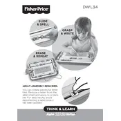 Fisher Price Mattel Think and Learn Alpha SlideWriter  DWL34 Toy manual cover