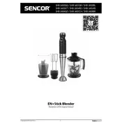 Sencor SHB 5600GG-EUE3 Blender manual cover