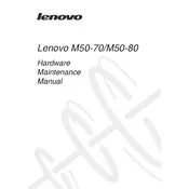 Lenovo M50-80 Laptop manual cover