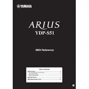 Yamaha Arius YDP-S51 Piano manual cover