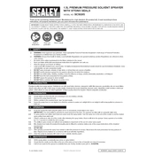 Sealey SCSG05 Sprayer manual cover