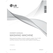 LG WT4801CW WT4801CW.ABWEEUS Washing Machine manual cover