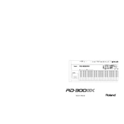 Roland RD300GX manual cover