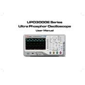 UNI-T UPO3000E Oscilloscope manual cover