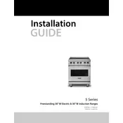 Viking Electric Induction Range manual cover