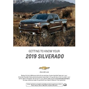 Chevrolet Silverado 2019 manual cover