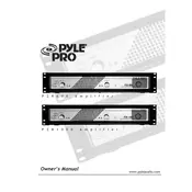 Pyle PZR600 Amplifier manual cover