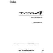 Yamaha Tyros4 Keyboard