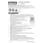 Sealey SDH70.V2 Dehumidifier manual cover