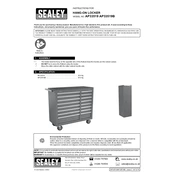 Sealey AP33519 Locker manual cover