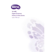 BenQ W1400 manual cover