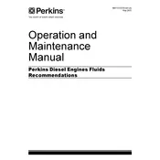 Perkins Diesel Engines Fluids Engine manual cover