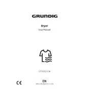 Grundig GT 54923 C Dryer manual cover