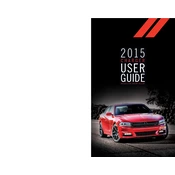 Dodge Charger SRT 2015 Sedan manual cover