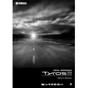 Yamaha Tyros3 Keyboard manual cover