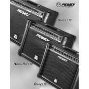 Peavey Bandit 112 Amplifier manual cover