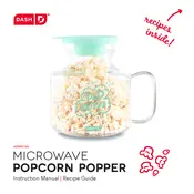 Dash DMPP100 Microwave Popcorn Popper manual cover