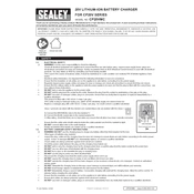 Sealey CP20VMC Charger manual cover