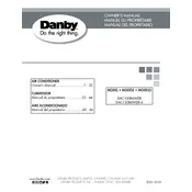 Danby DAC100B6WDB Air Conditioner manual cover