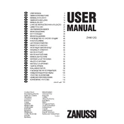 Zanussi ZHI612G Hood manual cover