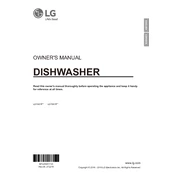 LG LDF5678ST LDF5678ST.ASTEEUS Dishwasher manual cover