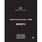 Spektrum SPMXC2020 Charger manual cover