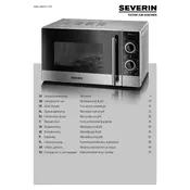 Severin MW 7874 Microwave manual cover