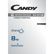 Candy GCC 581NB-80 manual cover