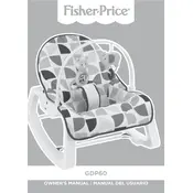 Fisher Price Mattel Infant-to-Toddler GDP60 Rocker manual cover