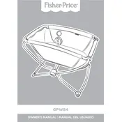 Fisher Price Mattel Rock With Me GPW84 Bassinet manual cover