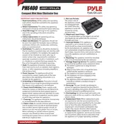 Pyle PHE400 Noise Eliminator manual cover