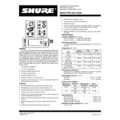 Shure FP22 Microphone manual cover