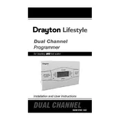 Drayton LP822 Programmer  manual cover