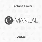 ASUS PadFone X mini (PF450CL) Phone manual cover