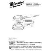 Milwaukee 6034-21 Sander manual cover