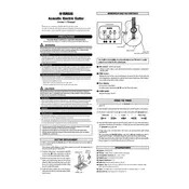 Yamaha System68TR Guitar manual cover