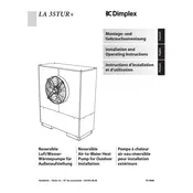 Dimplex LA 35TUR Heat Pump manual cover