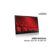 Vizio E241-A1 TV manual cover