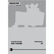 Sencor SMC 4300BR Audio System manual cover