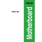 ASUS P8H61-MX Motherboard manual cover